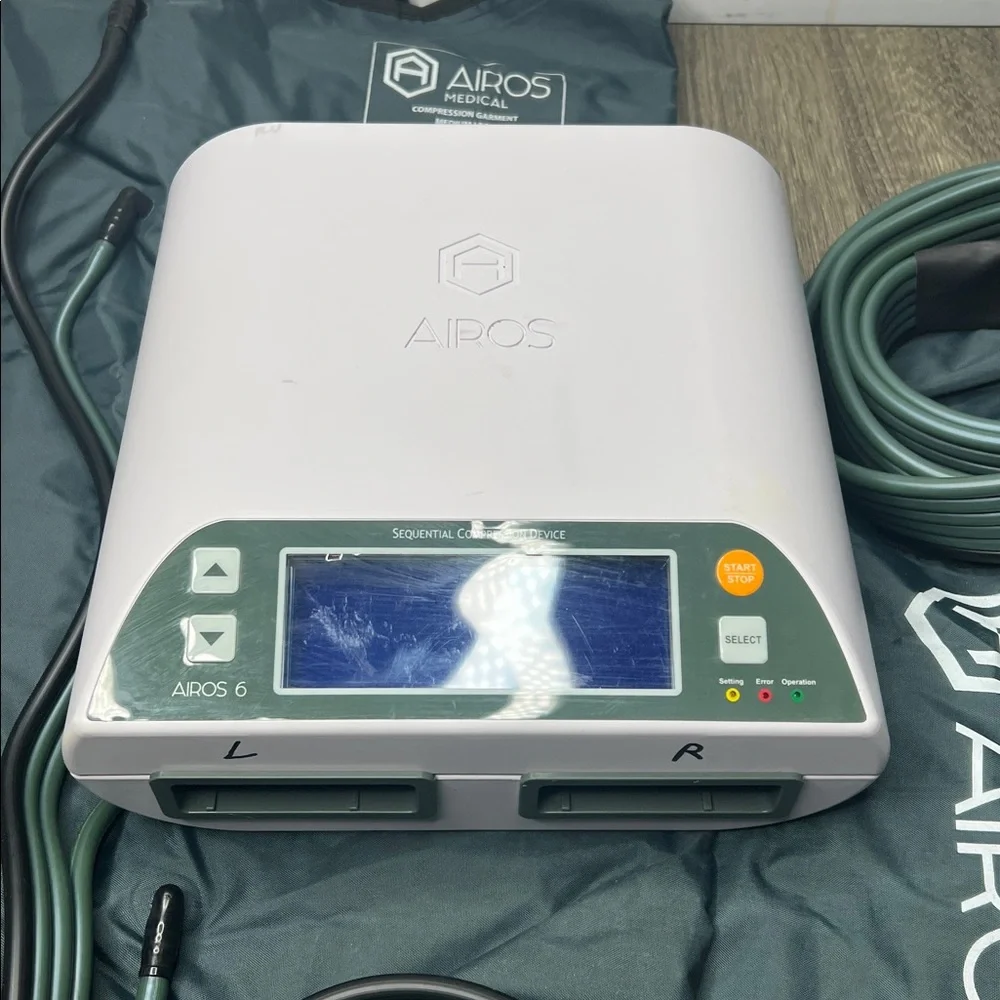 Airos 6 Medical Compression Therapy Product-Sequential Device Leg Arm Lymphodema - Picture 3 of 14